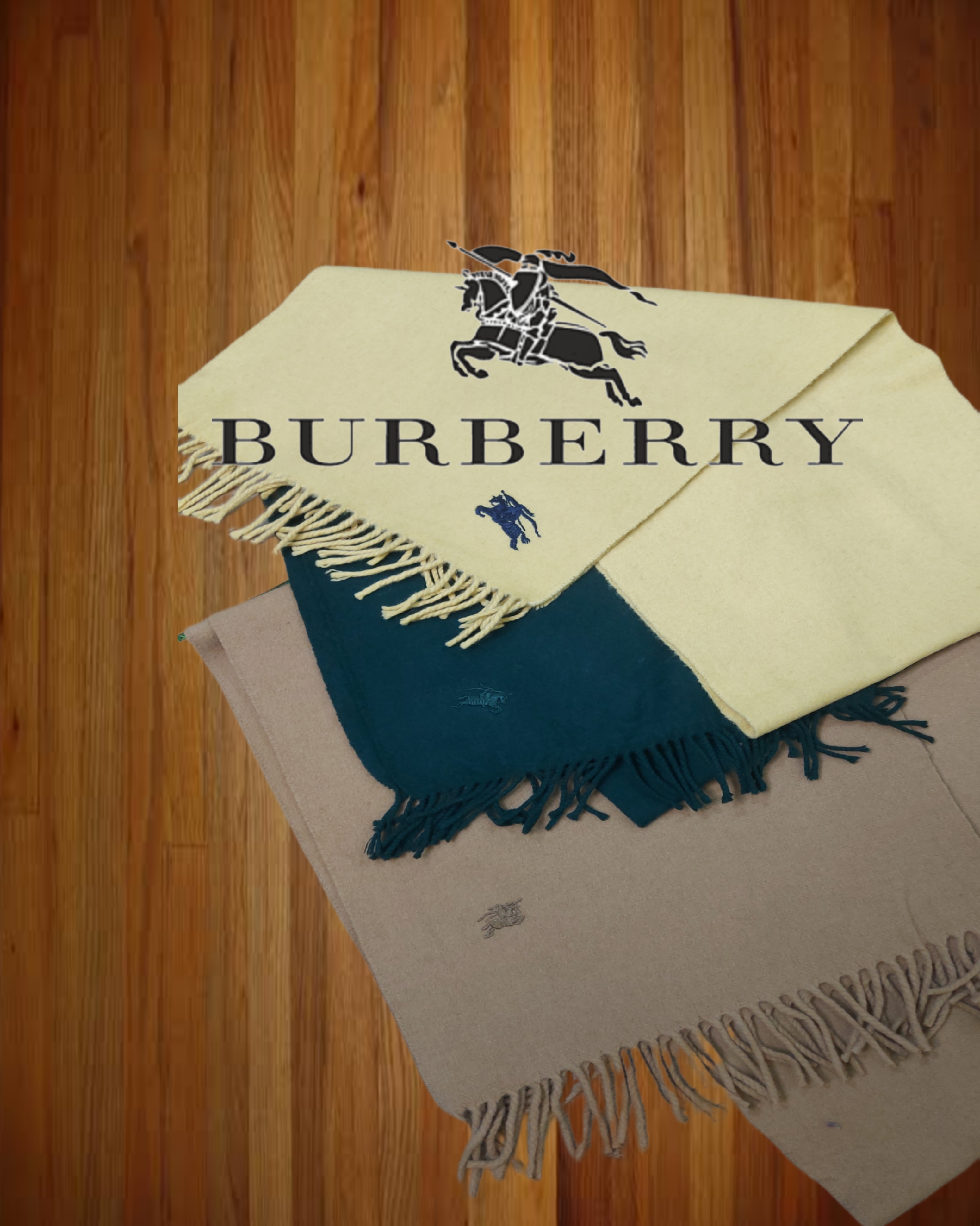 Burberry scarves 15 pcs