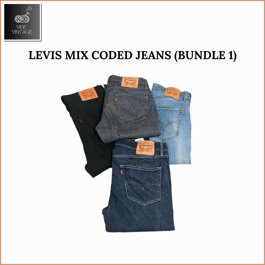 JEANS MIX COADED LEVI'S - 10 PCS (PACK 1)