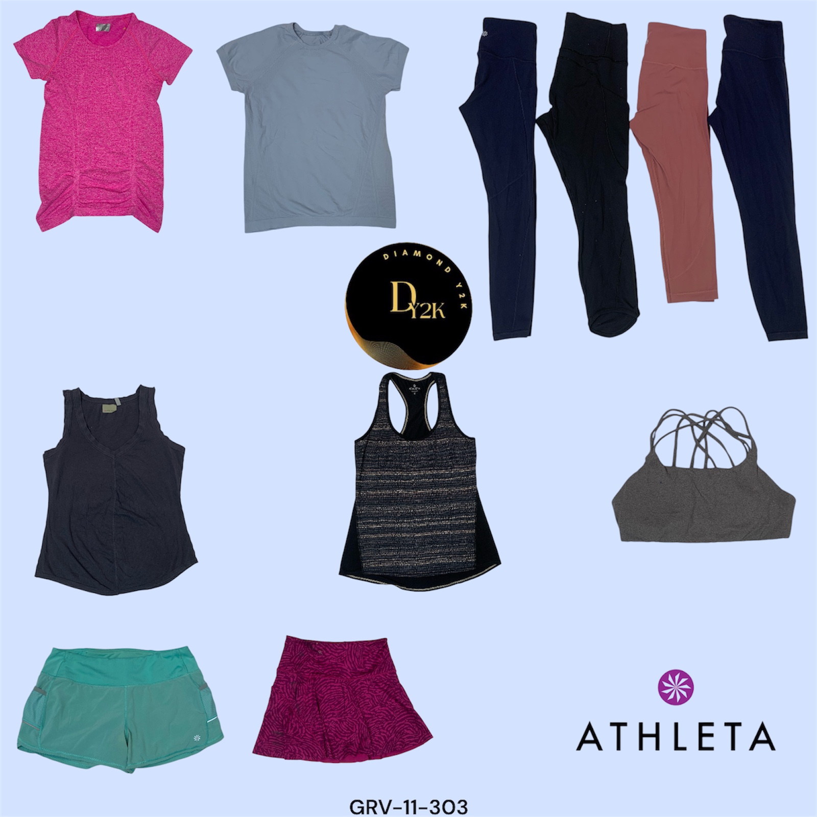 Athleta Sportbekleidungs-Kollektion - Oberteile, Unterteile & Mehr (GRV-11-303)