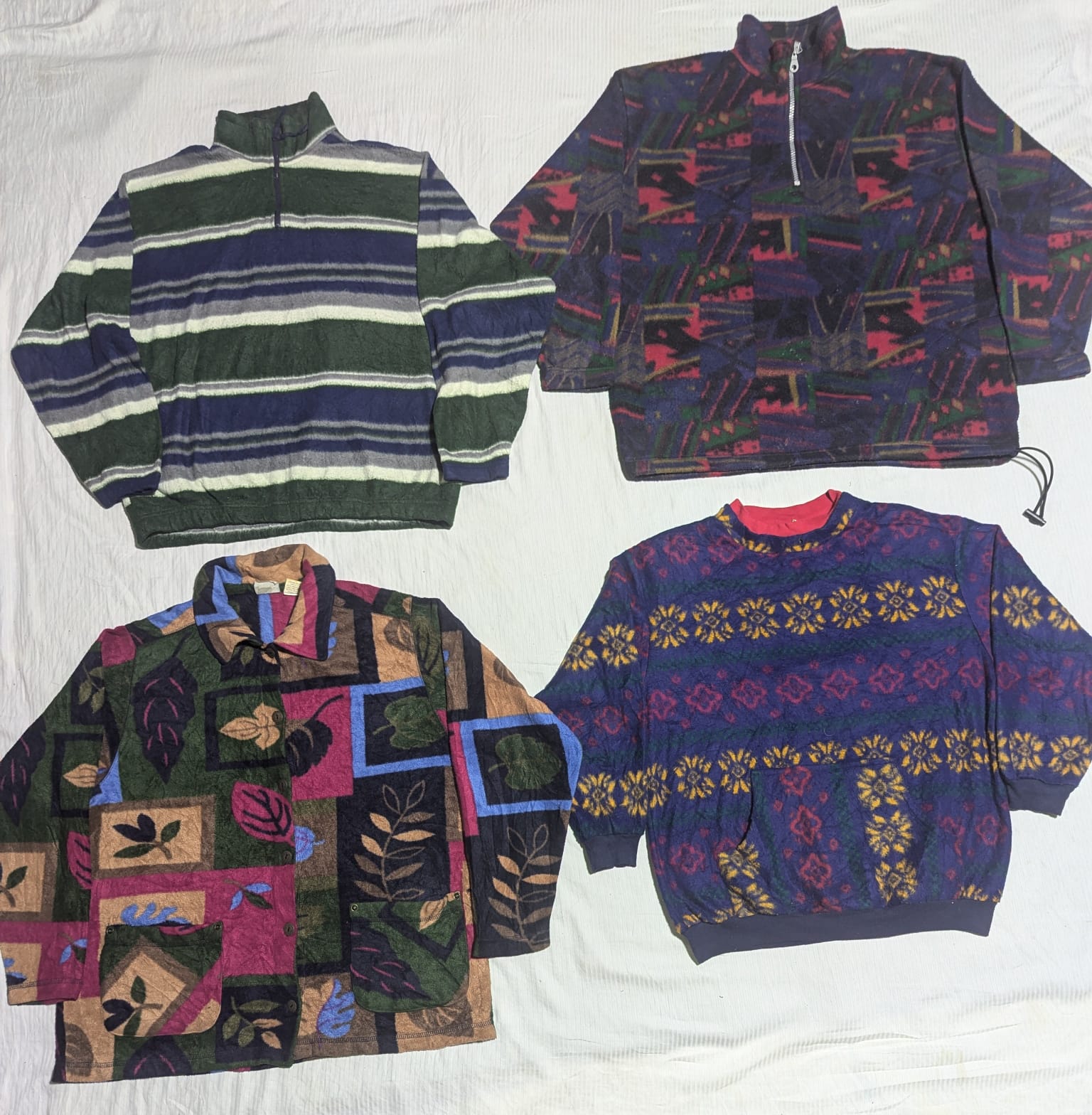 Crazy  Fleece jackets 18 pieces