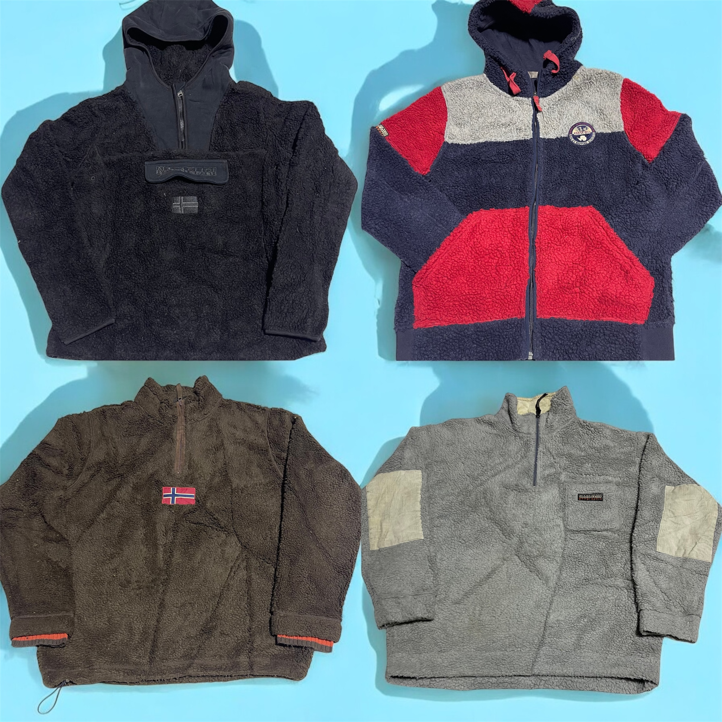 Napapijri Fleece Jackets 15 Pieces