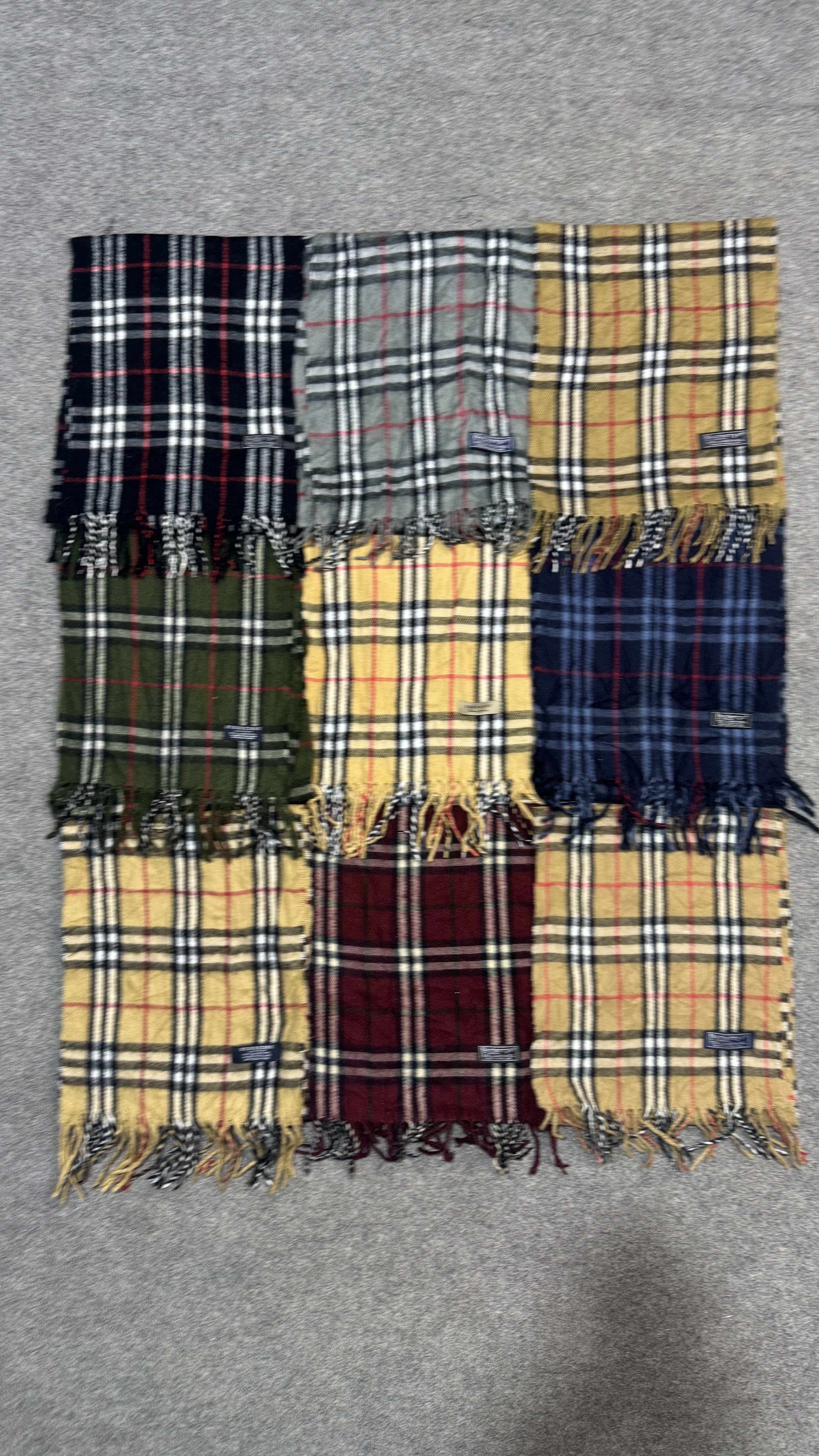 Burberry Scarves 20 Pieces