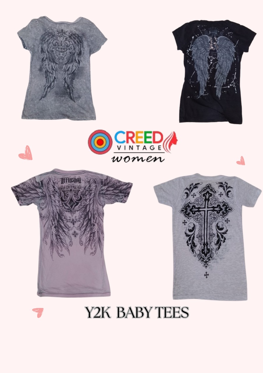 CR2978 T-shirts Bébé Y2K - 45 Pces