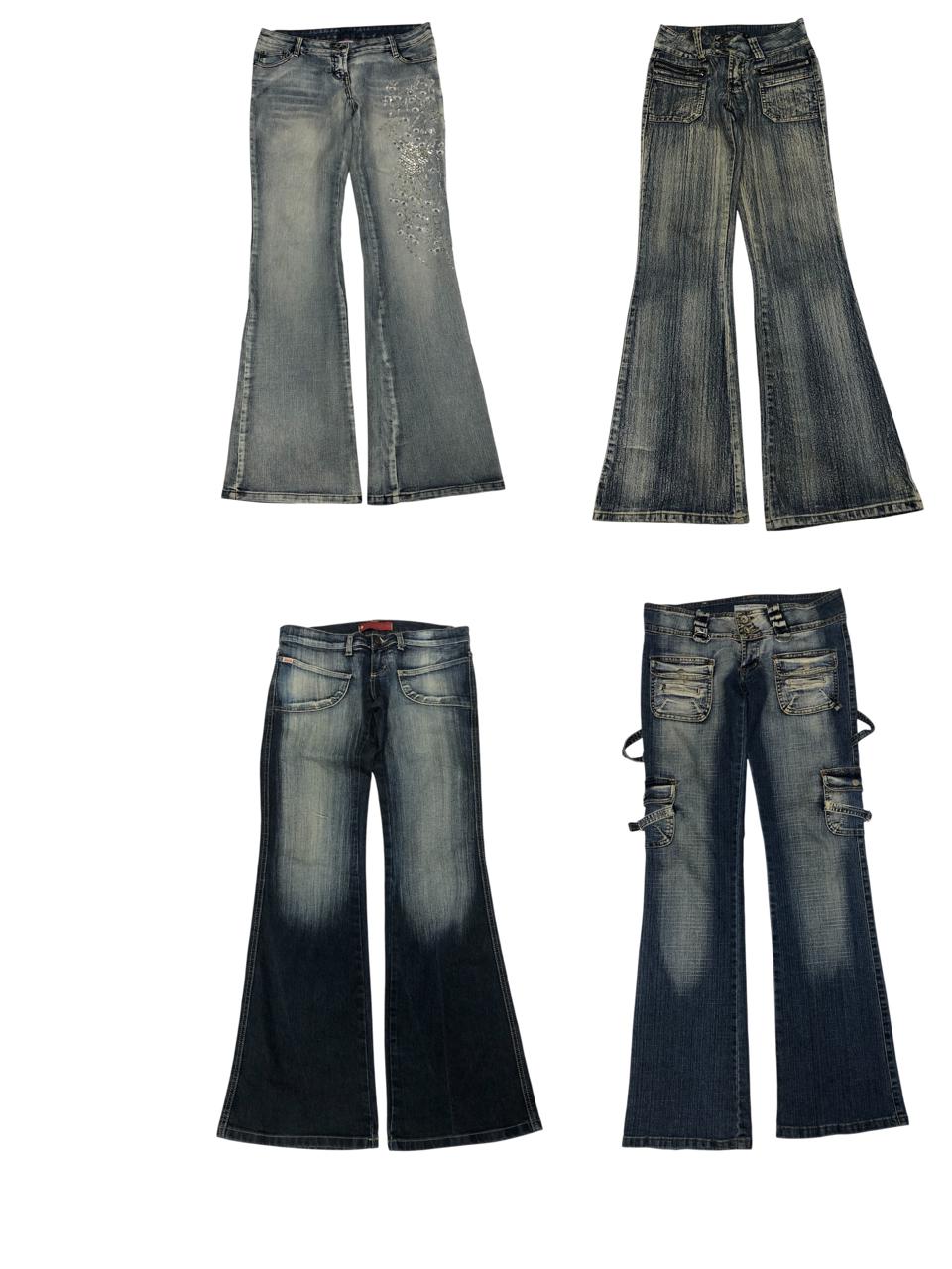 DENIM FLARES JEANS R