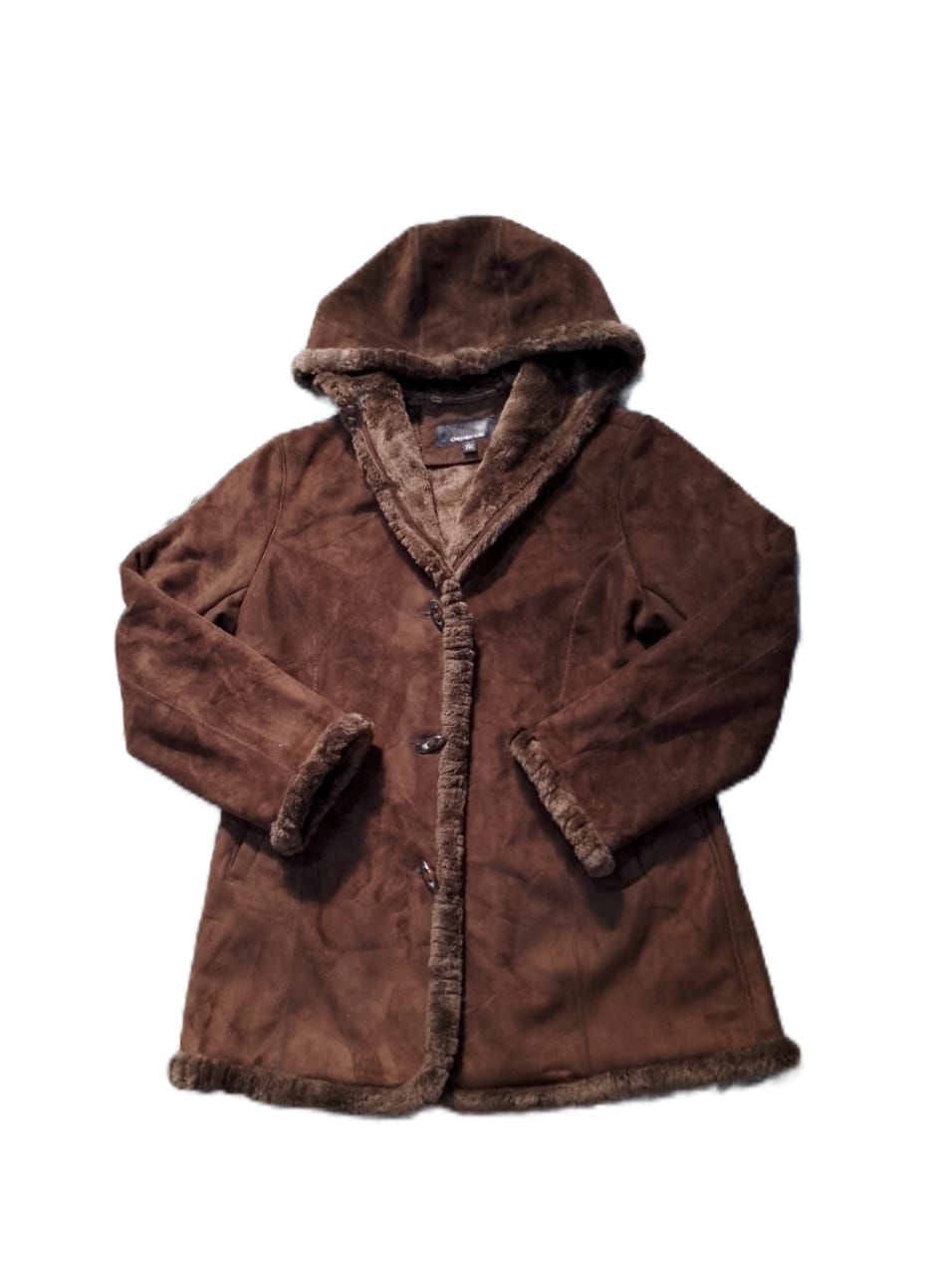 Cappotti in pelle scamosciata shearling Y2K