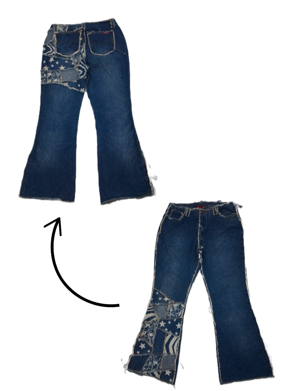 Y2k Bell bottom Jeans