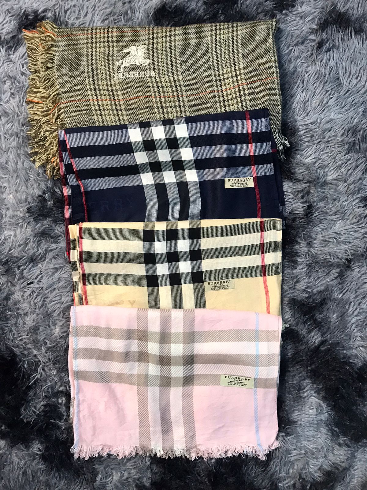 Y2k long Burberry Scarves