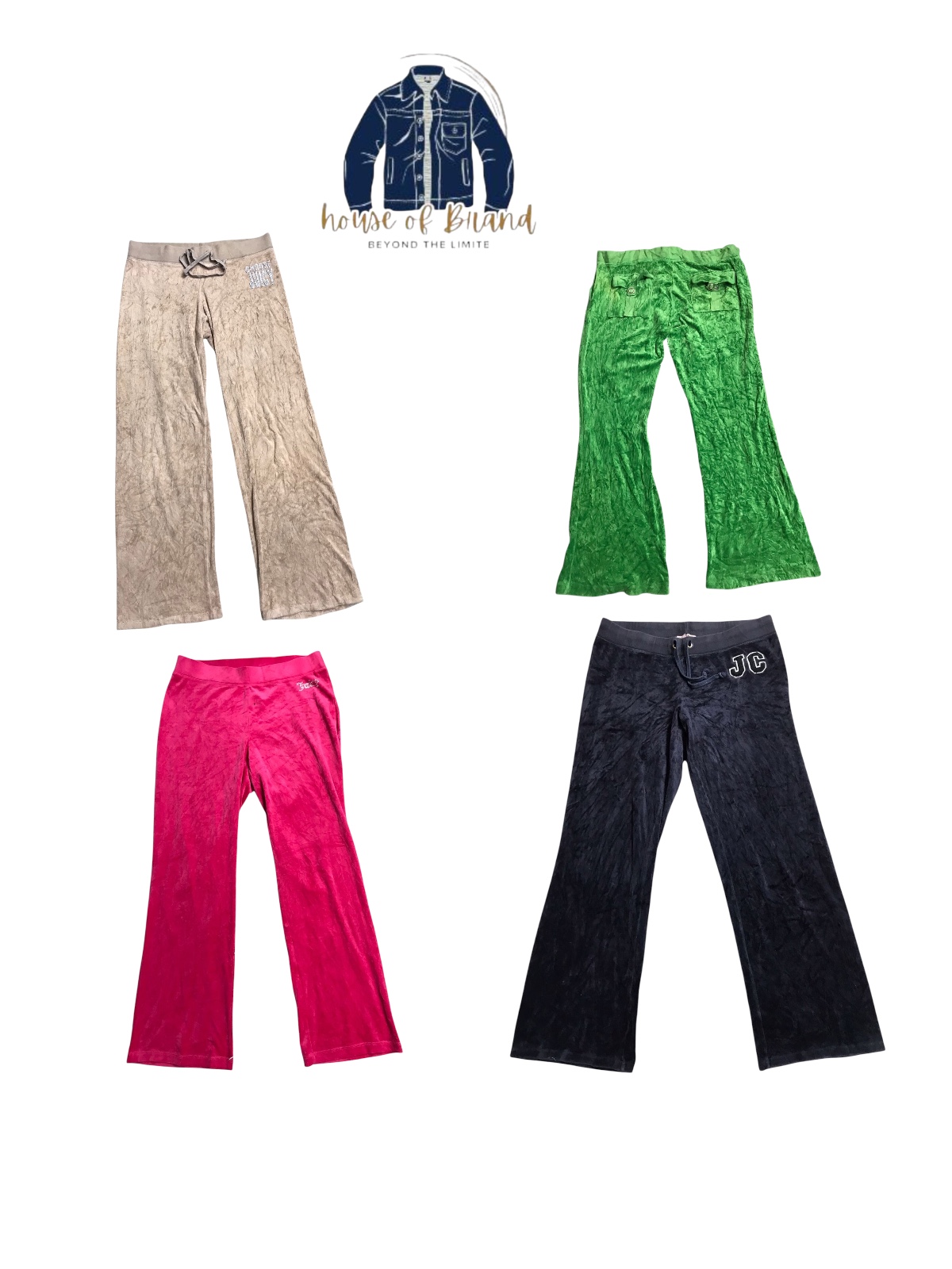 Pantalons Juicy modernes et y2k