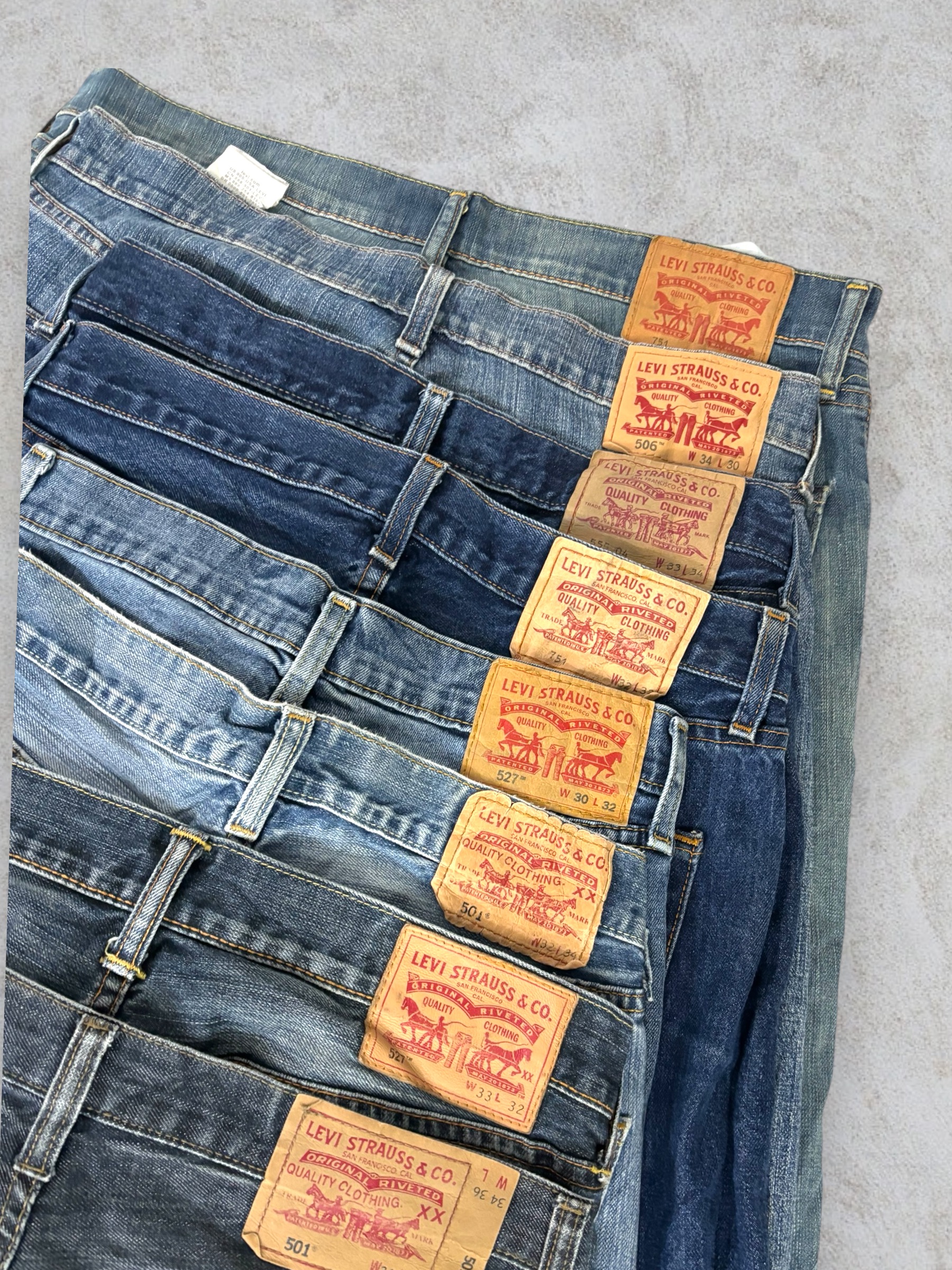 Levis Mix Code Jeans 20 Stück (B77)