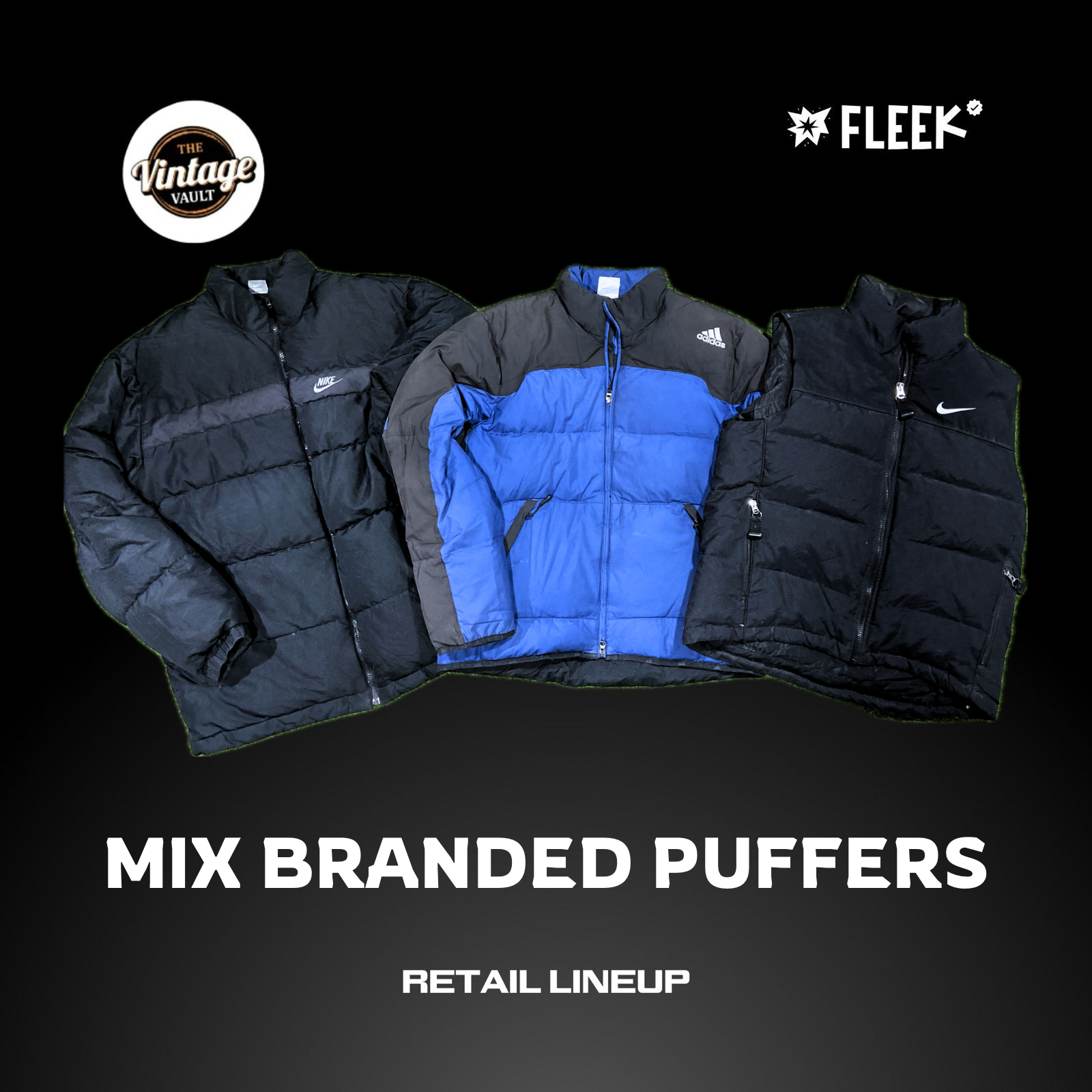 Mix Branded Puffers - 200 pcs