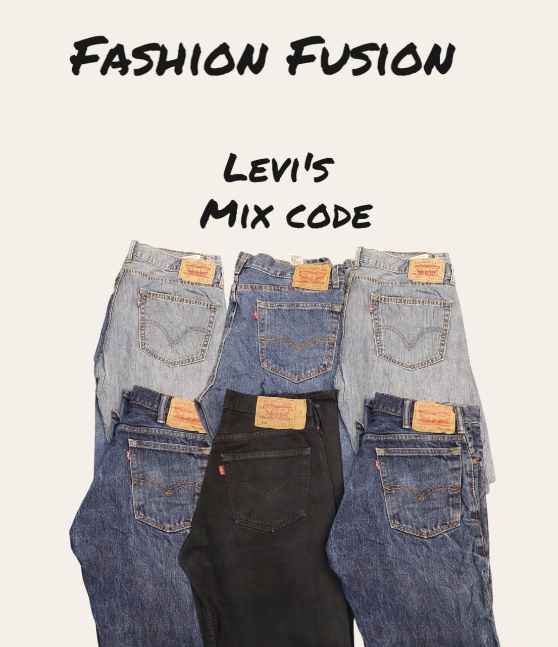 Levis (501 , 505 ,517 , 550) jeans (FF-238)