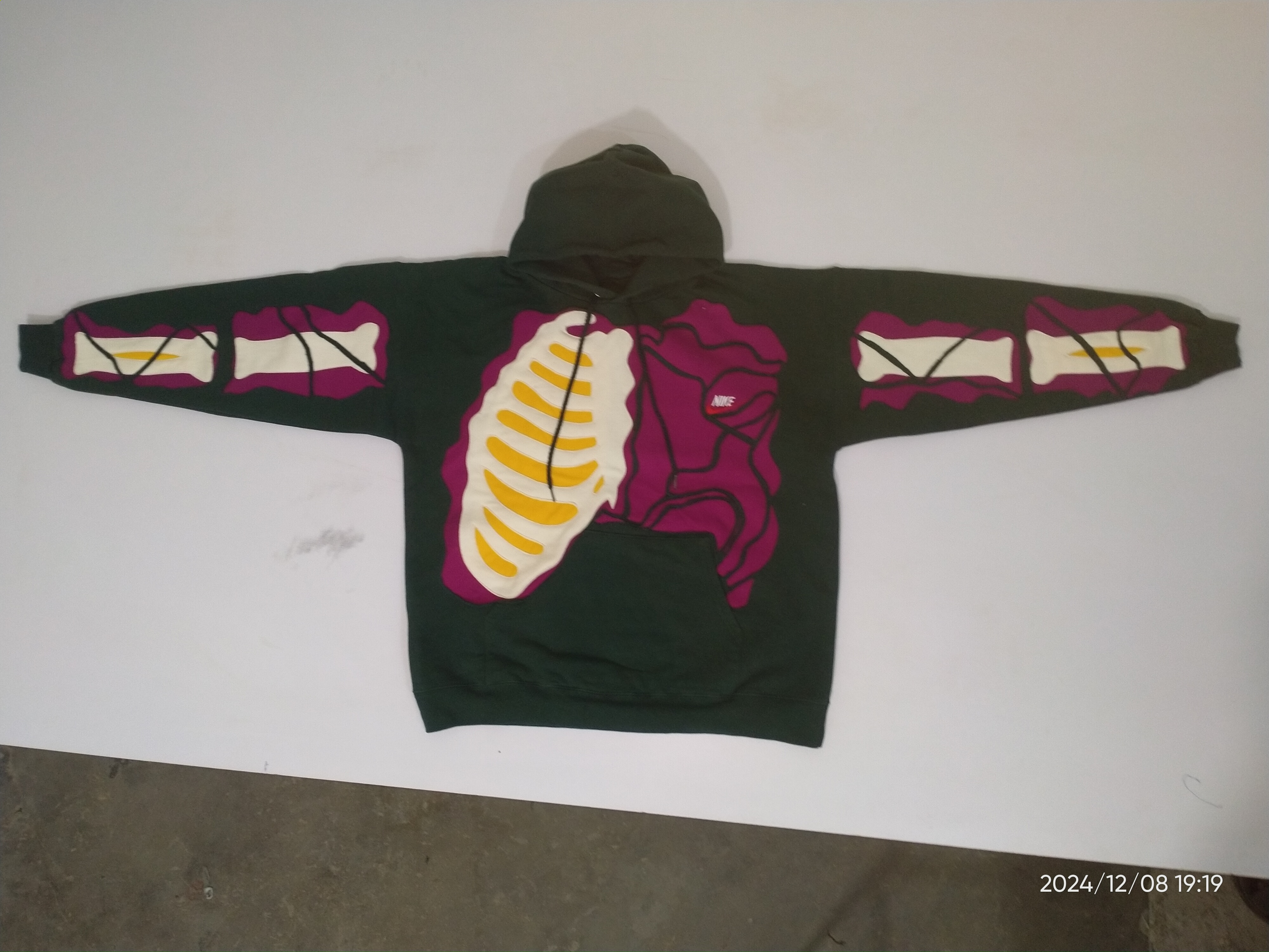 Reworked Nike Hoodies