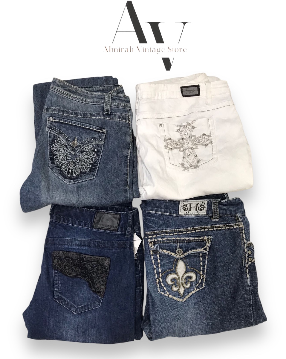 Branded flare jeans 30 pcs