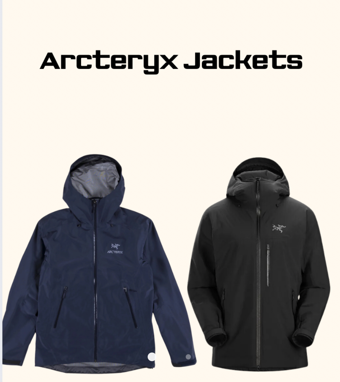 Arc'teryx Jakcets 8 Pcs