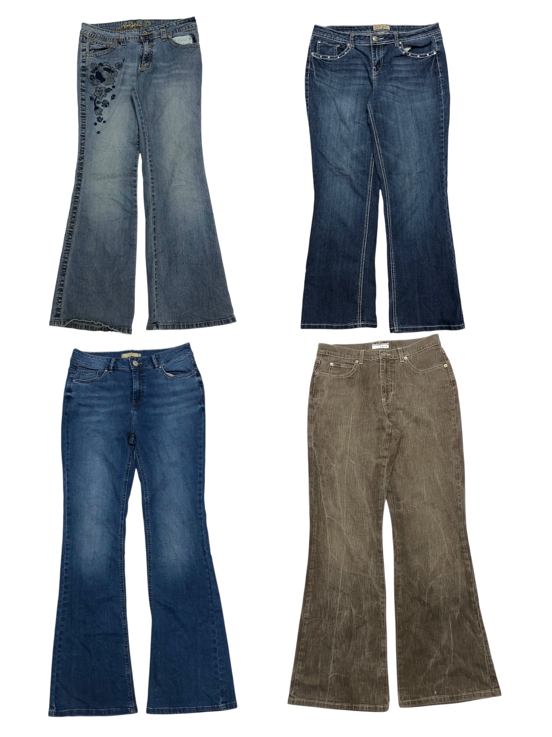 Y2K Flared Jeans Couture S-788