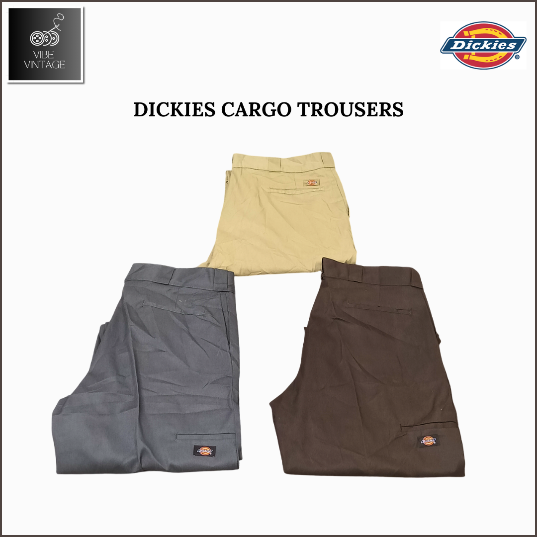 DICKIES CARGO TROUSERS - 19 PCS