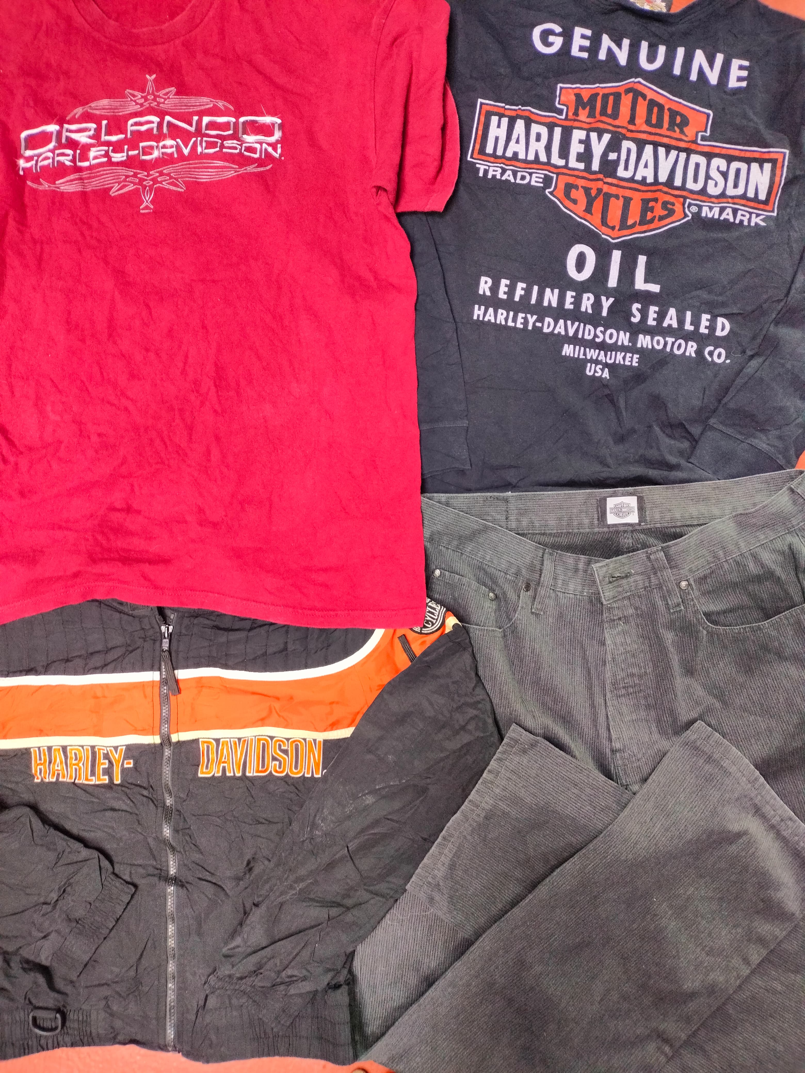 Mix clothes Harley Davidson