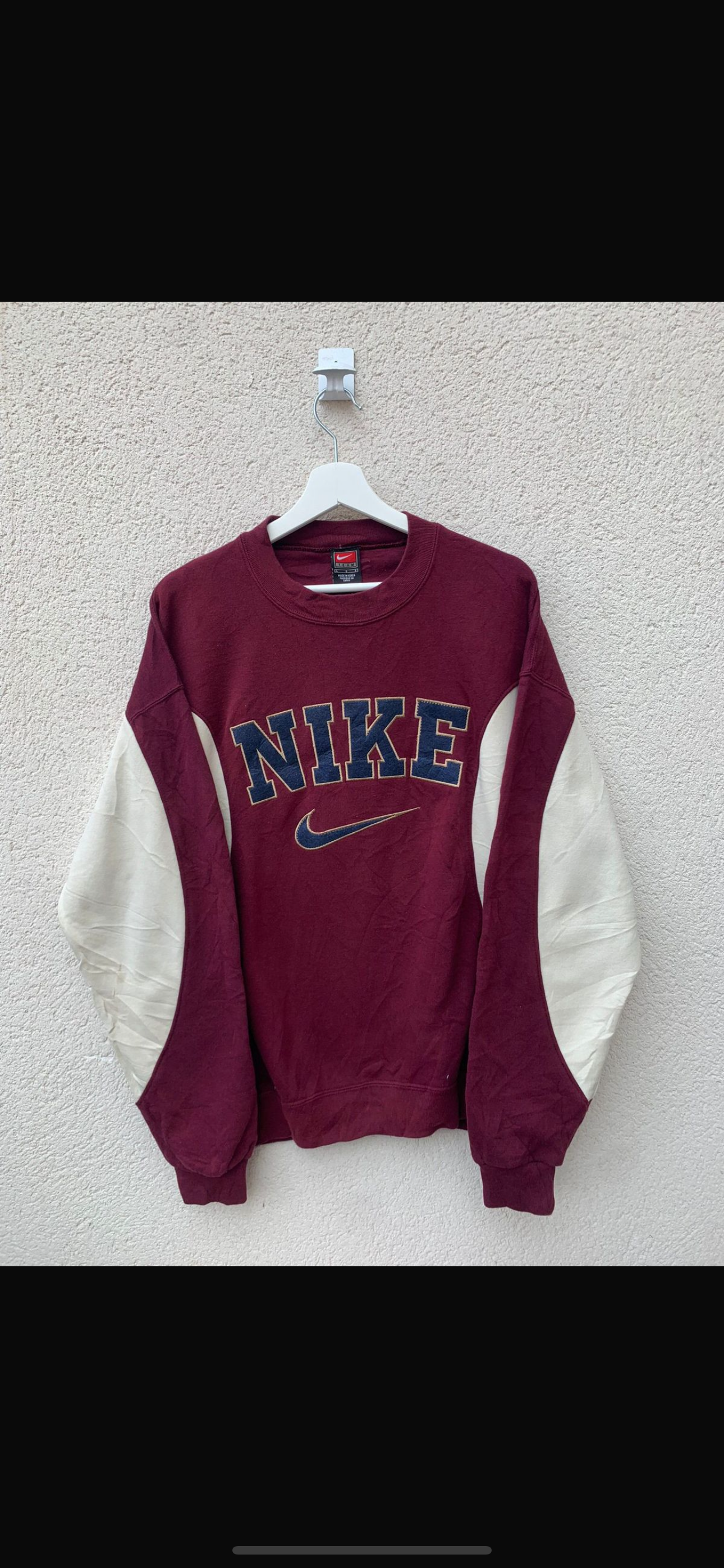 rework style nike big logo sweatshirts 50 pcs