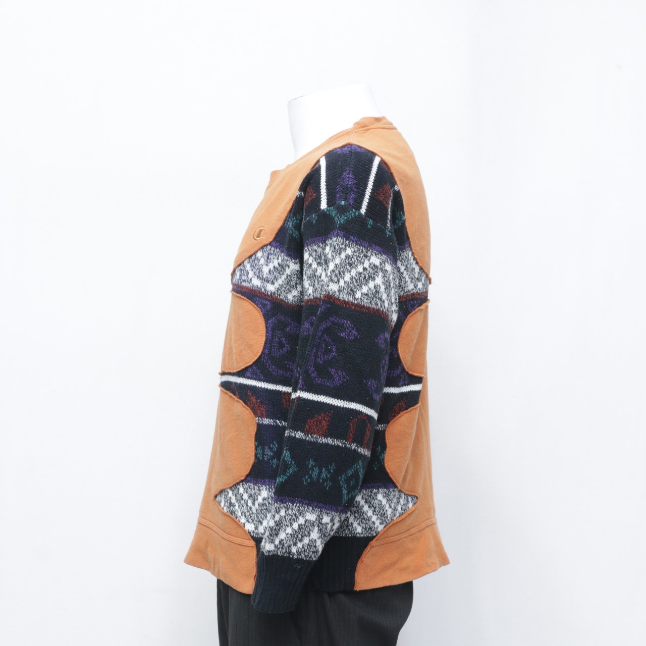 Upcycled Patchwork Mix Marken Sweatshirts