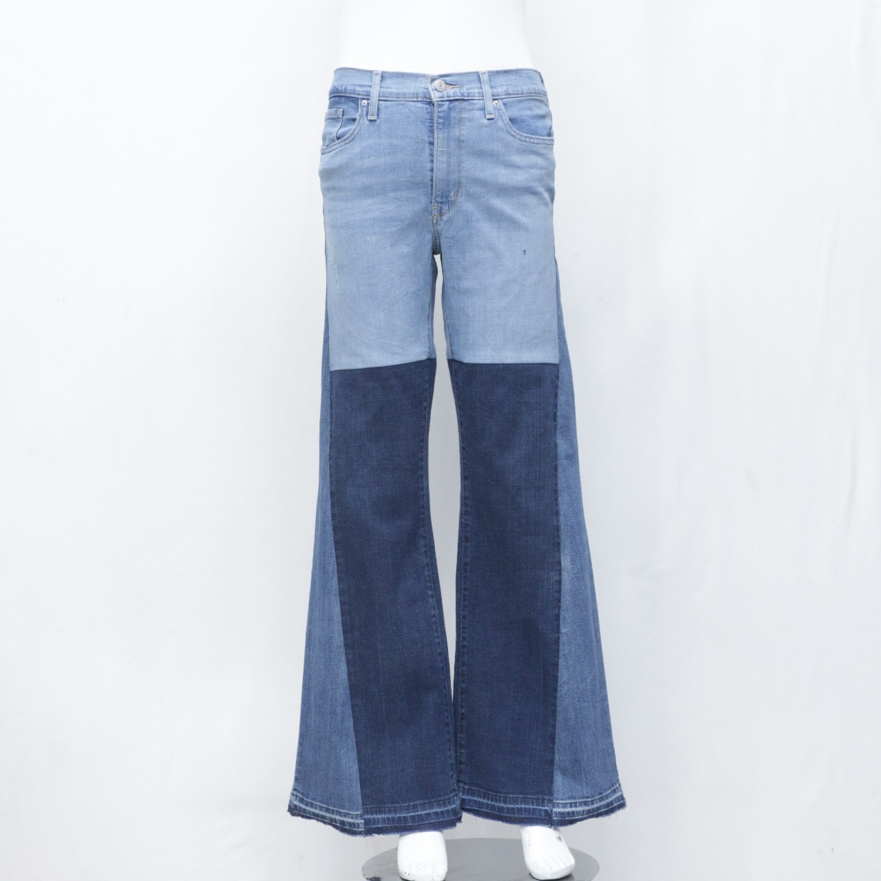 Rework Levi's Denim Patchwork pant