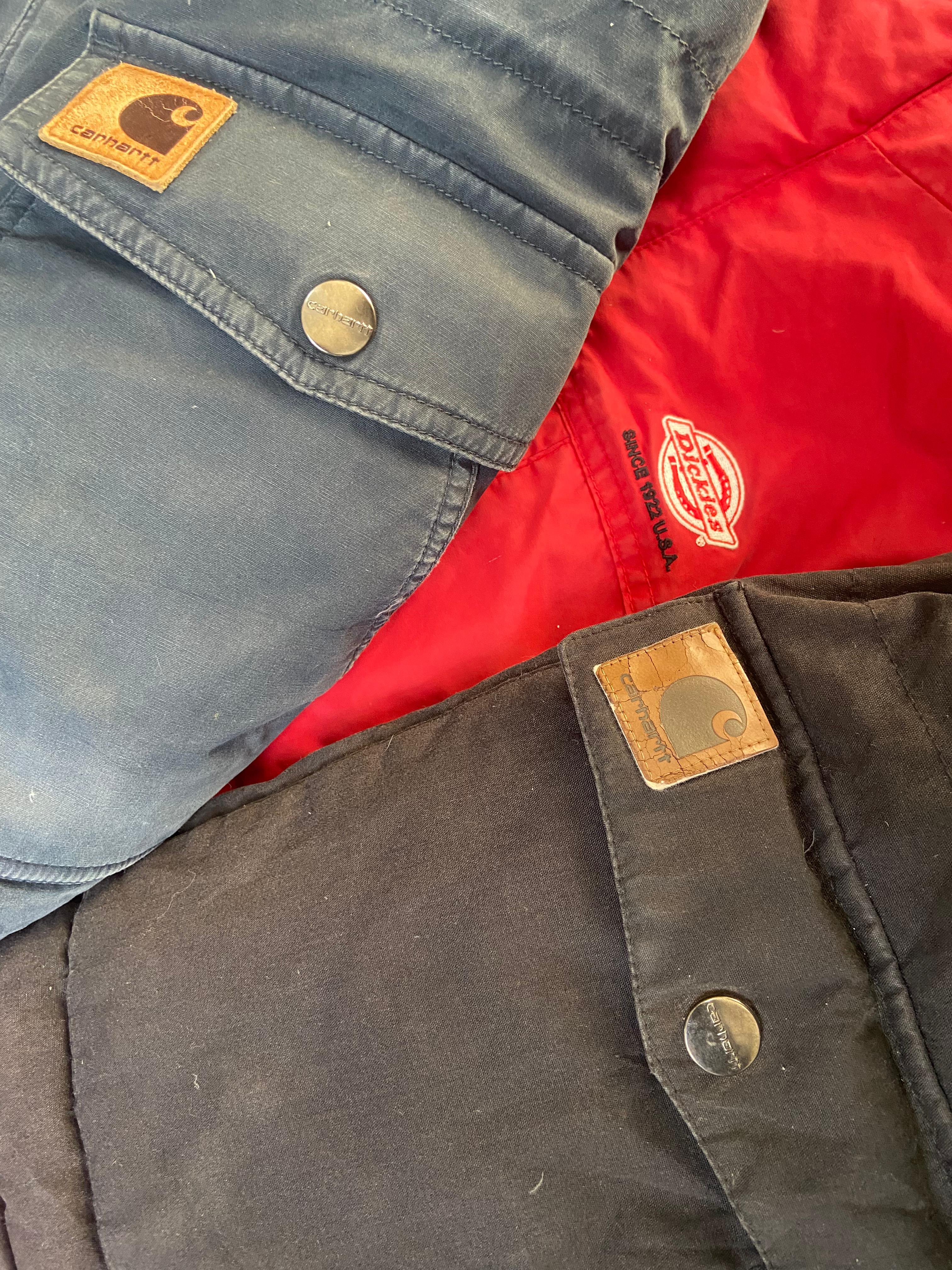 Vestes Puffer Carhartt & Dickies 20 Pièces