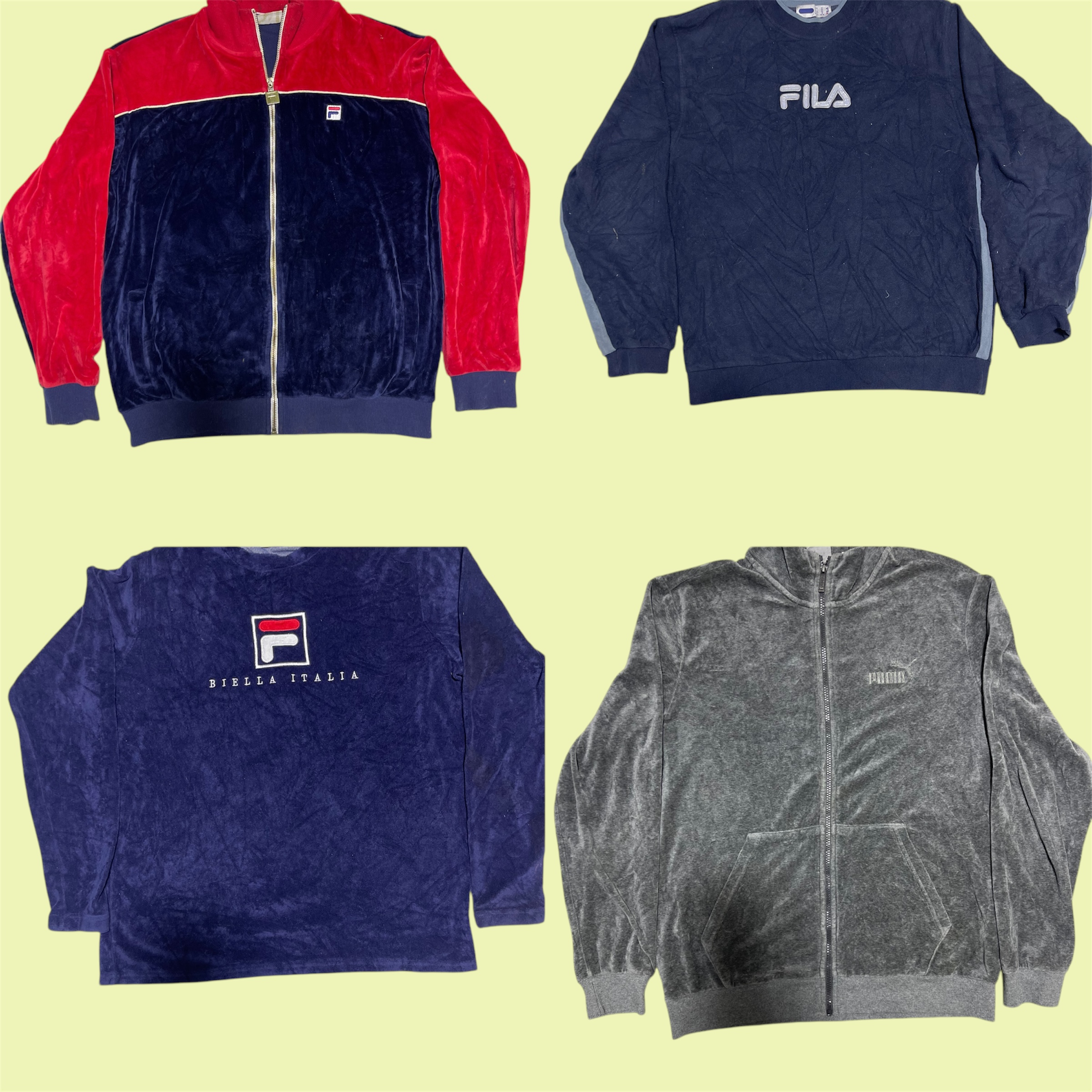 Fila Viscose Fleece Mix 6 Pièces : 62 :