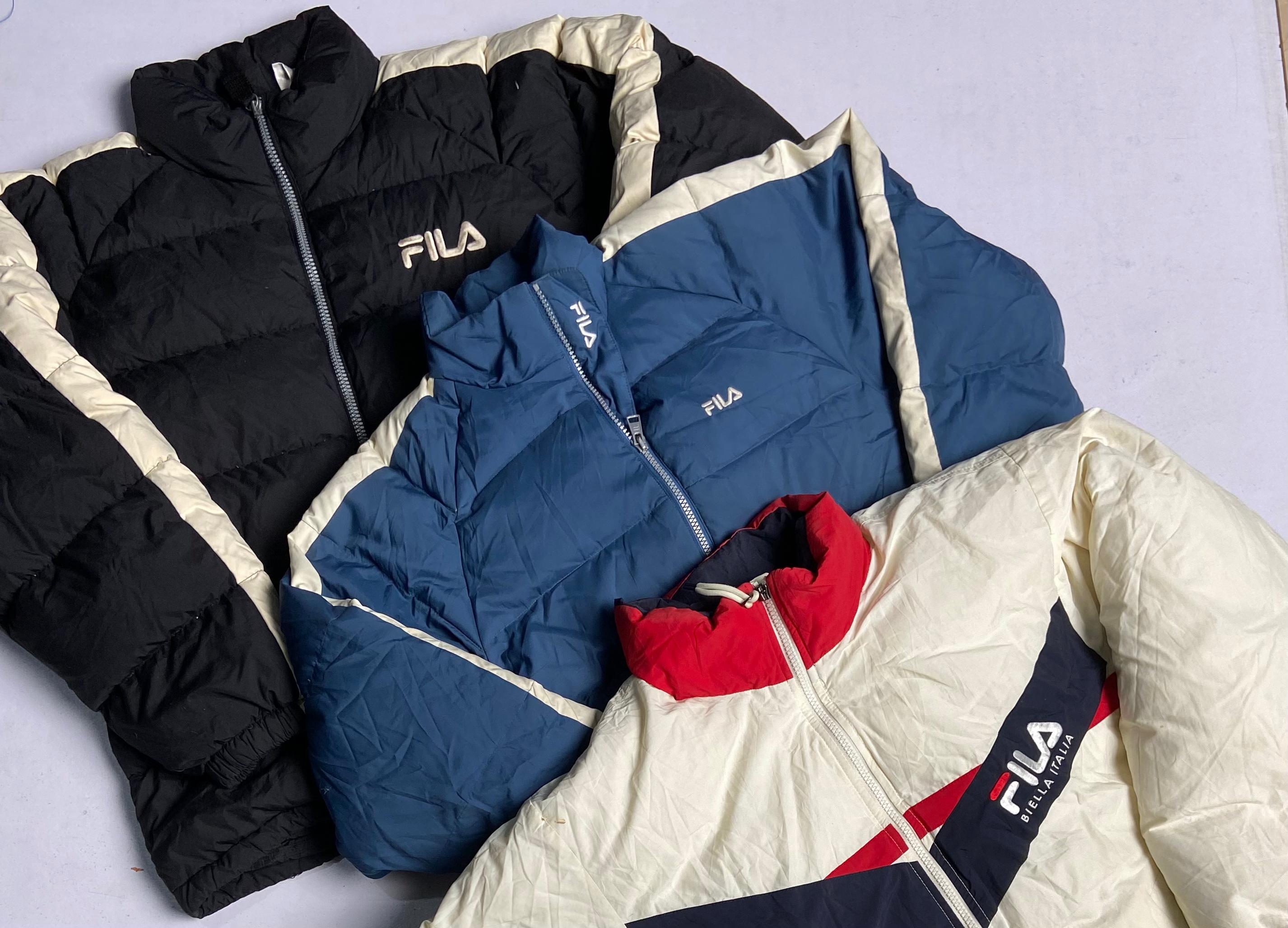 Fila Puffer Jackets 20 Pieces