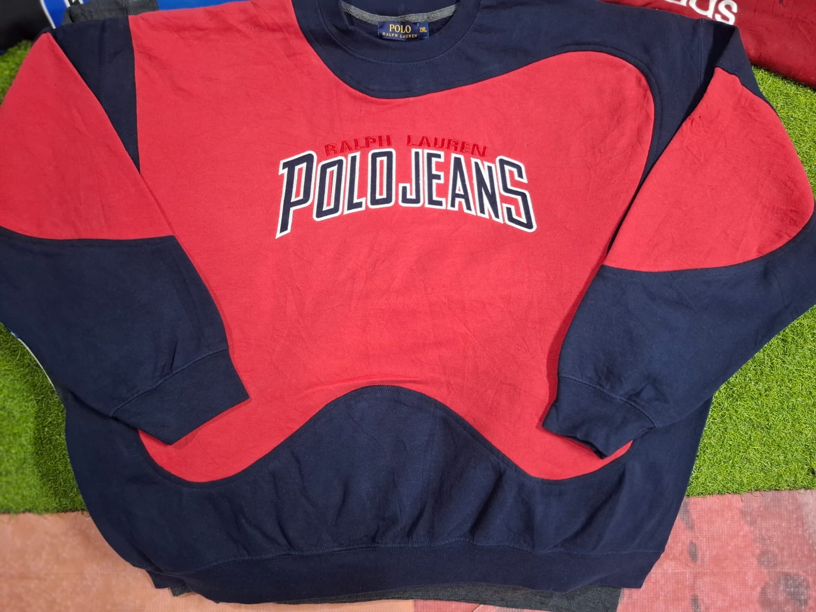 Sweatshirt estilo rework Polo Ralph