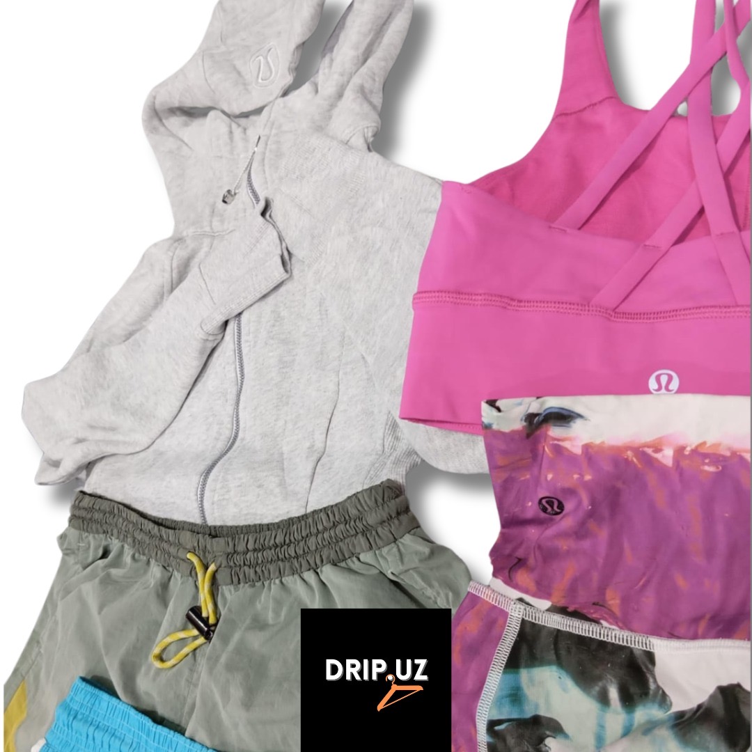 Pacote de Roupa de Academia Lululemon Mix L-LSBTJ35