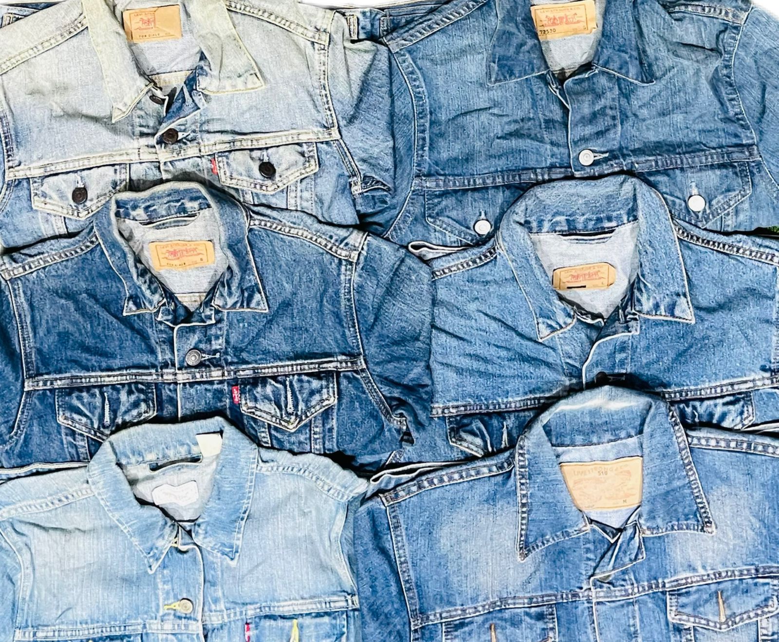 Veste en denim Levis 15 pcs