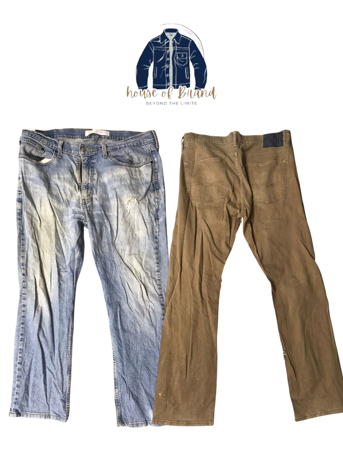 Wrangler und Denizen Jeans