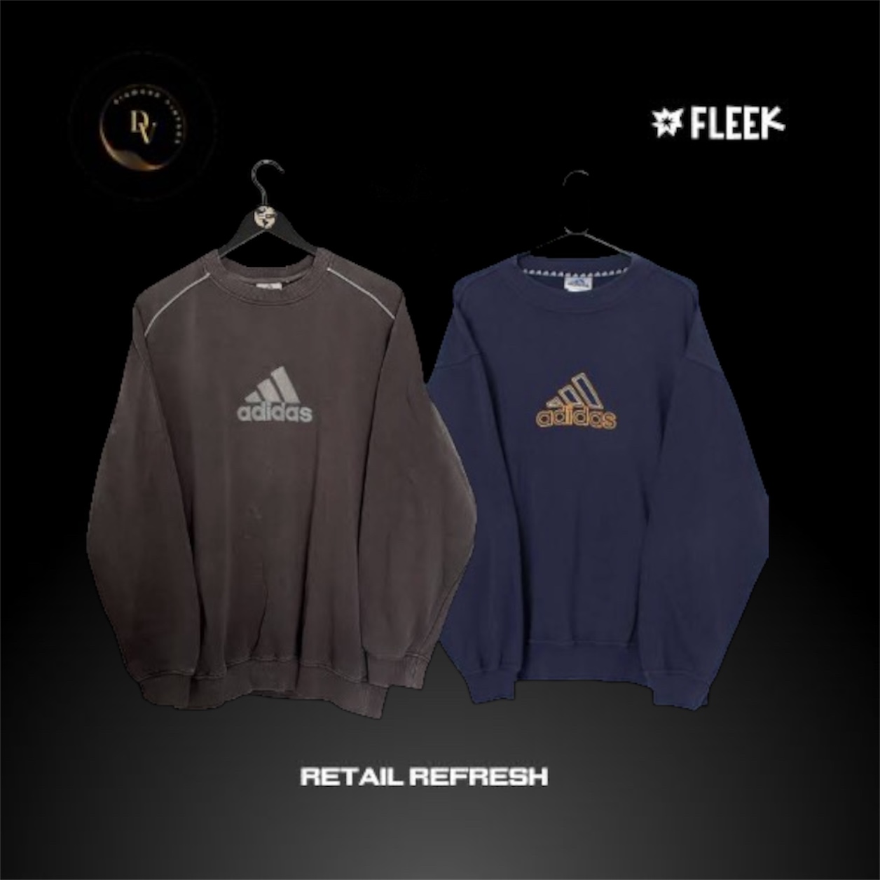 Adidas Sweatshirt 100 Pièces