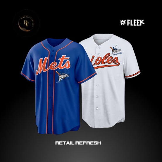 Maillot de baseball 100 pièces