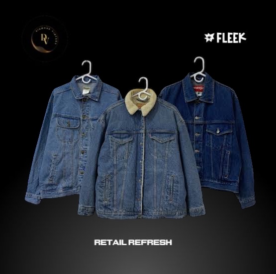 Veste en denim LLW 100 pièces