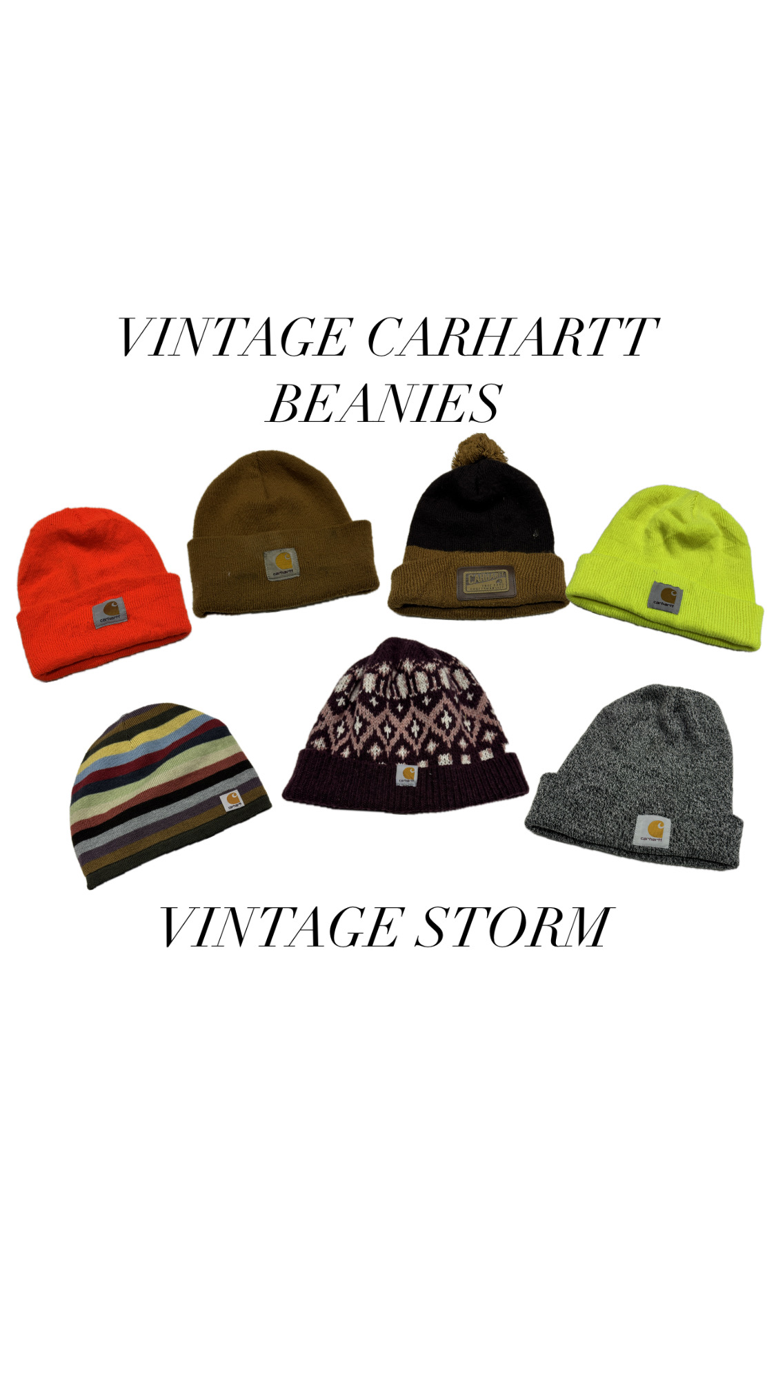 Carhartt Wool Hats - 10 Pcs