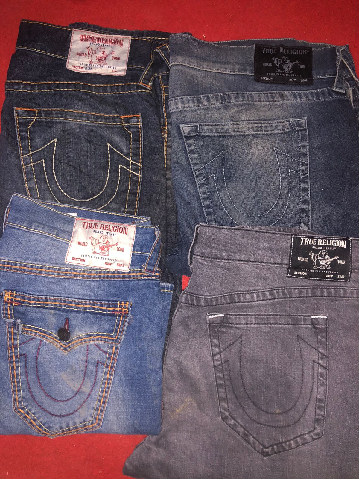 True Religion Jeans 10pcs