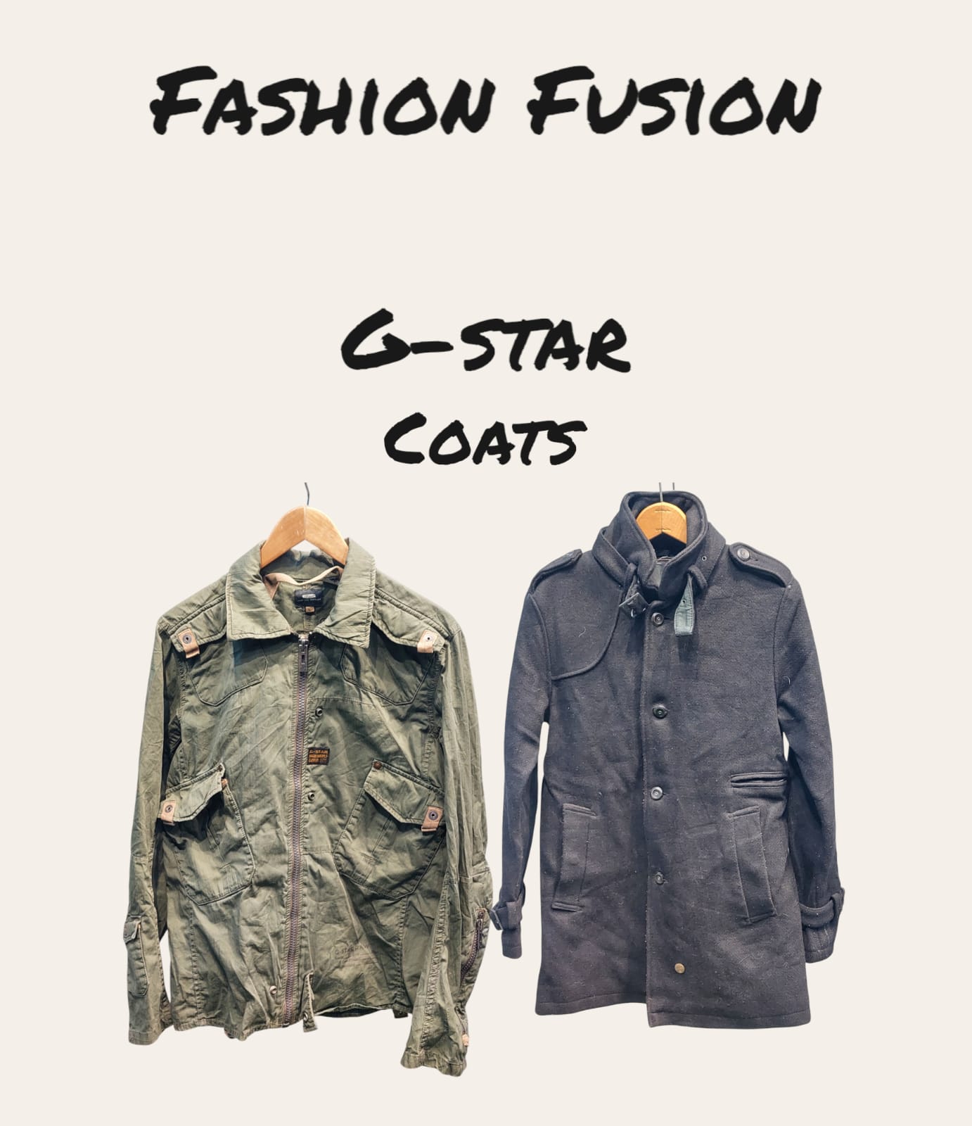 G-Star wool and cotton coat (FF-251)