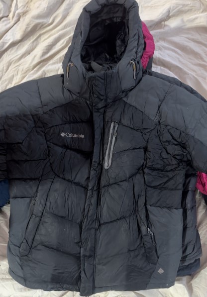 Columbia puffer jacket - 15 pieces