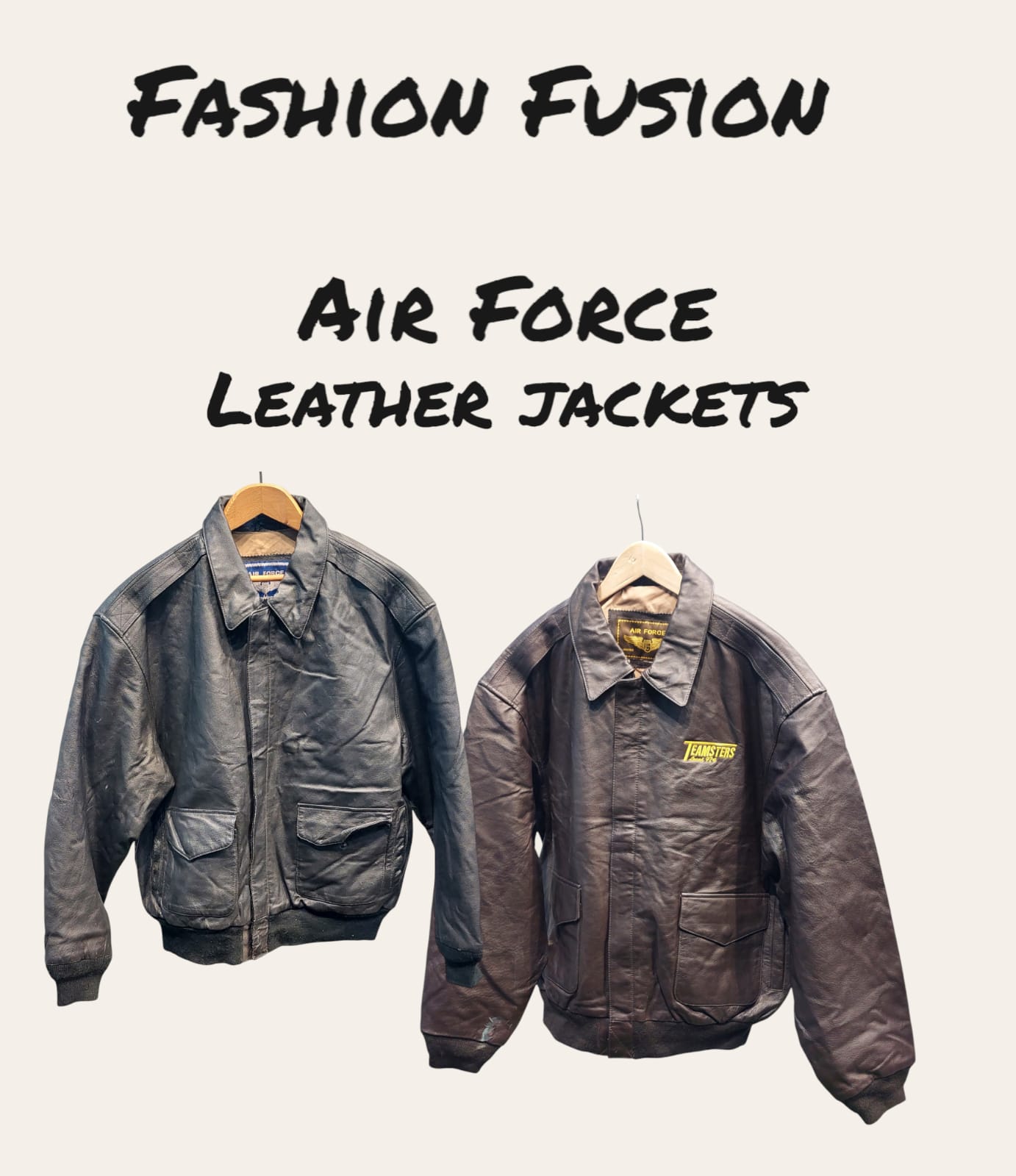 A2 bomber leather jacket (FF-263)