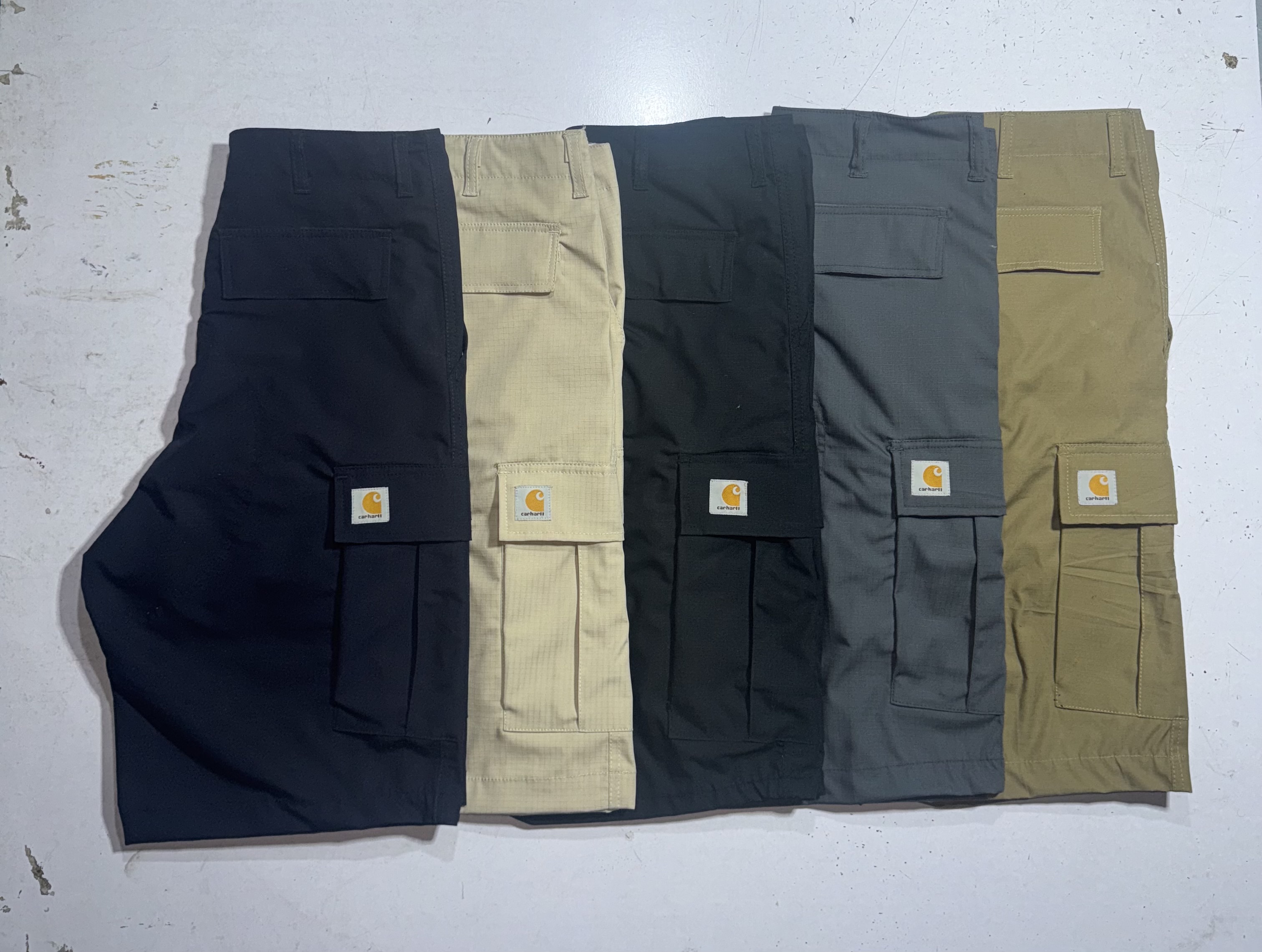 rework style Carhartt Cargo Shorts 25