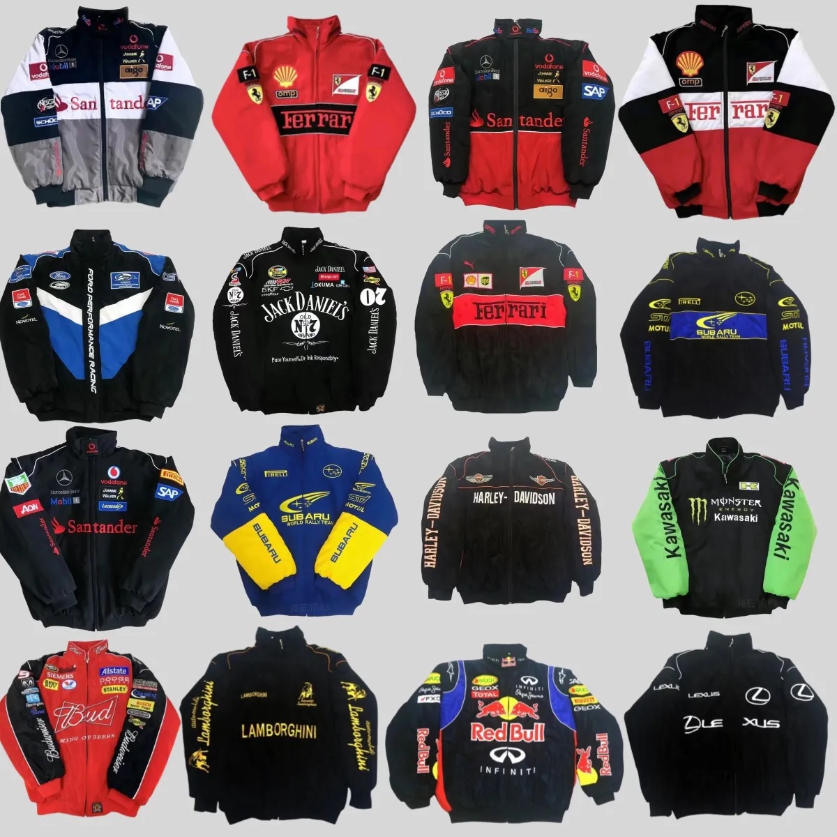 Vestes Nascar