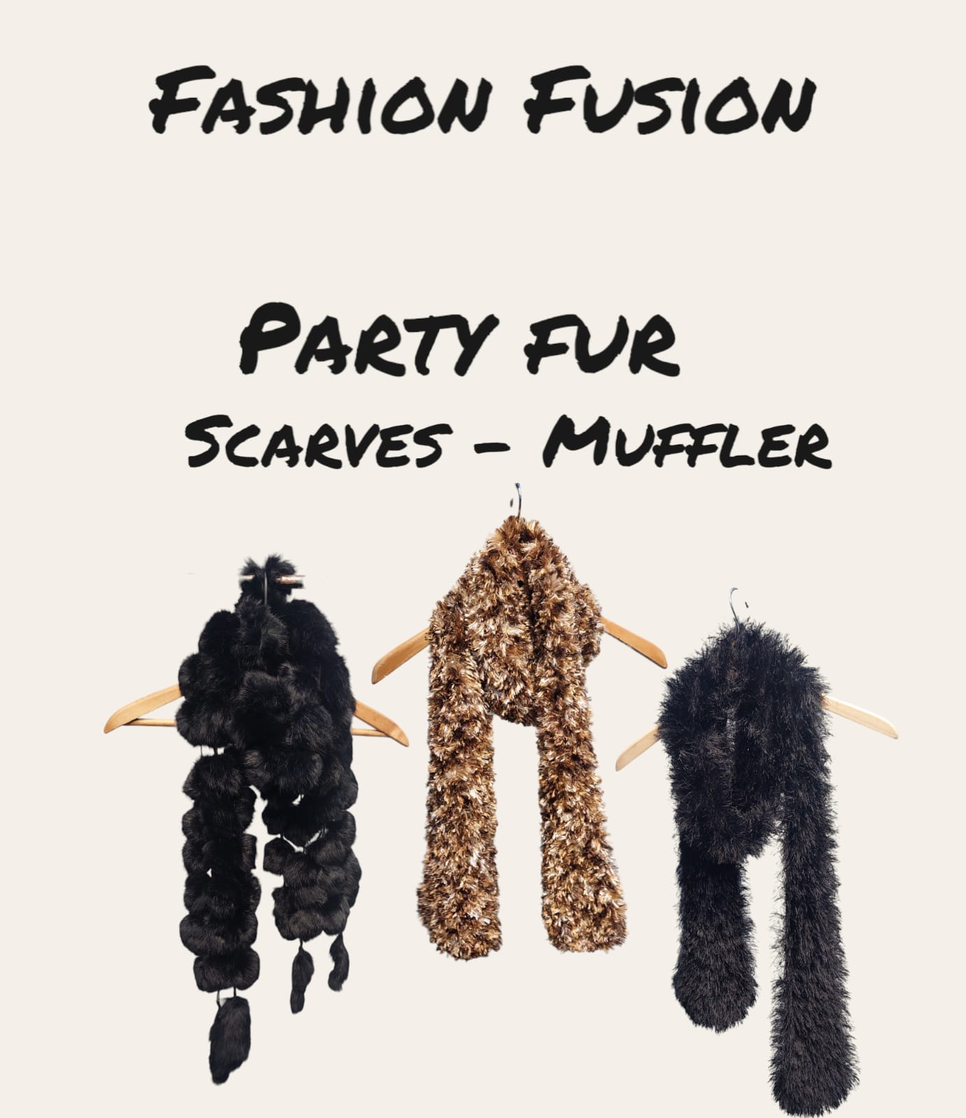 Party fur scraves - muffler (FF-272)