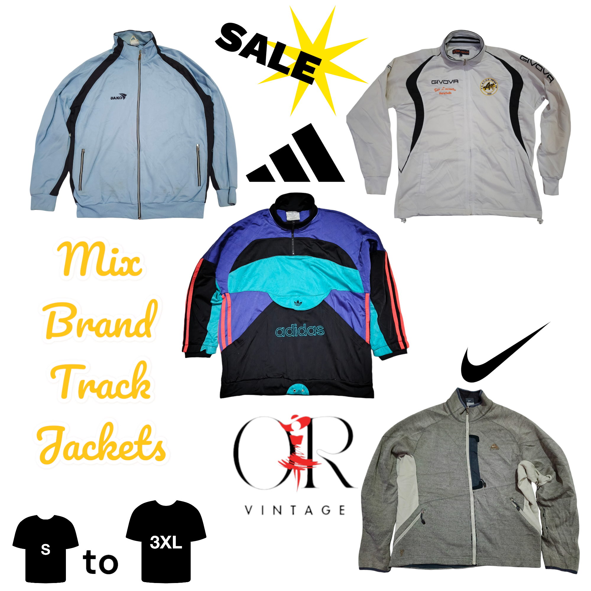 Mixed Branded Track Jackets