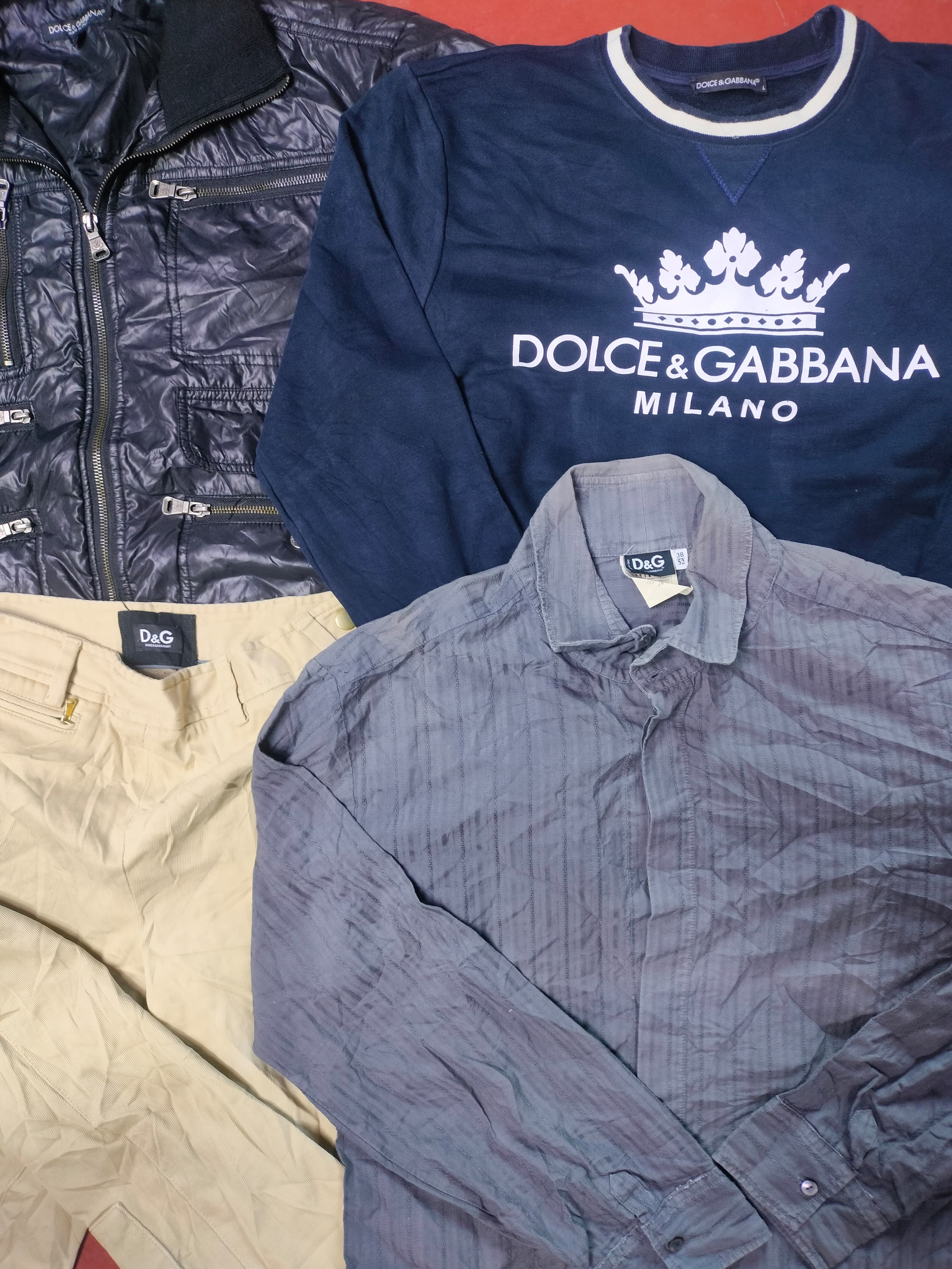 Dolce & Gabbana jacket Tshirt sweatshirt sweater jeans  60 pcs