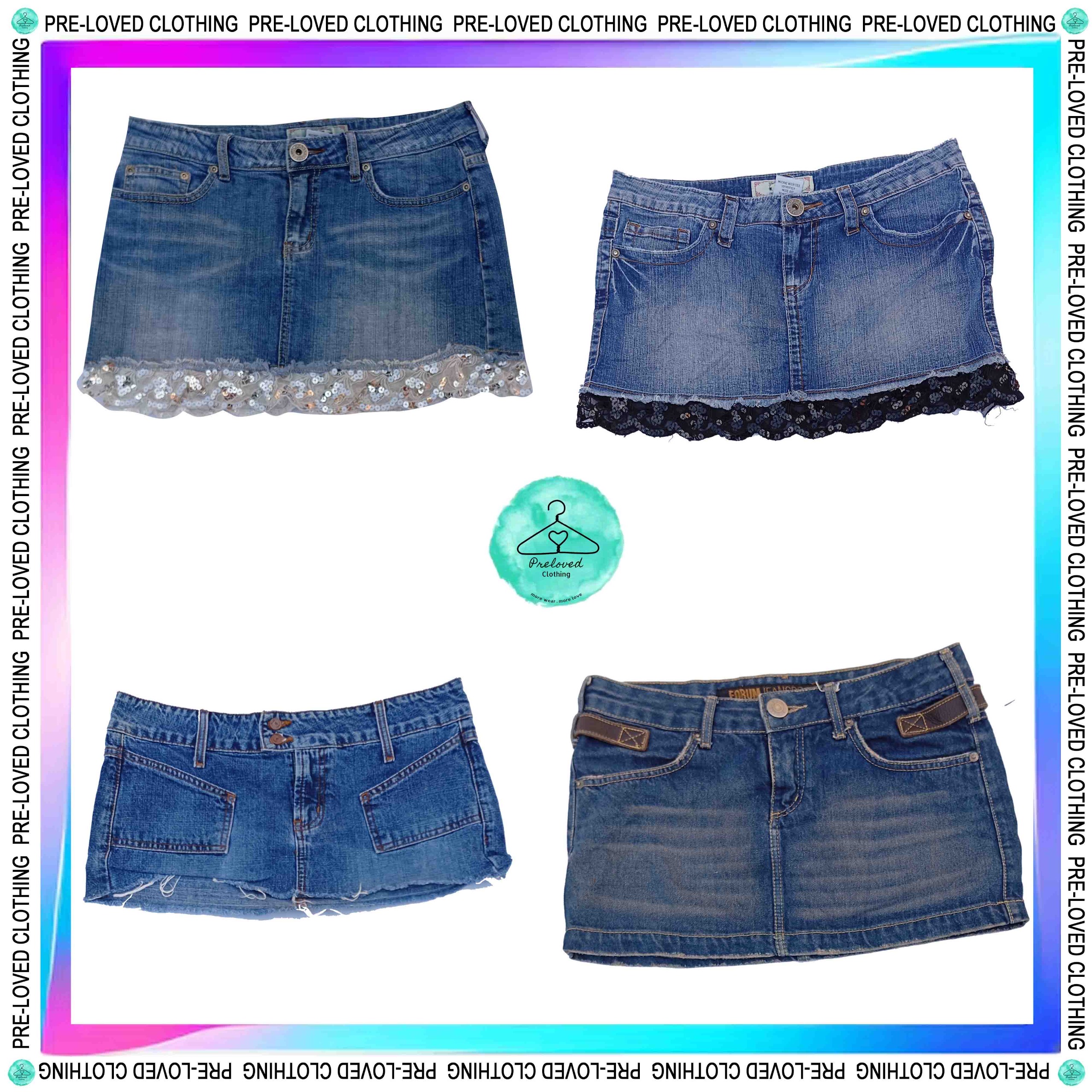 Jupes mini en denim