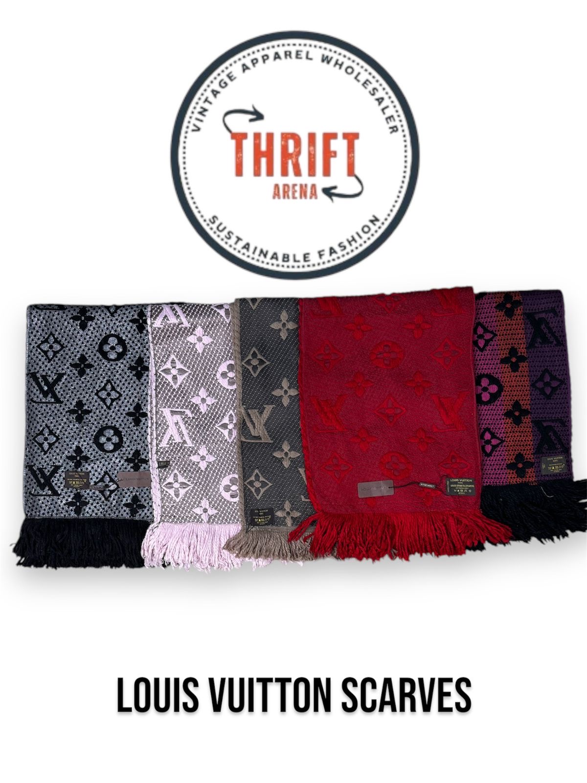 #VV448 Louis Vuitton Scarves 20 PCs
