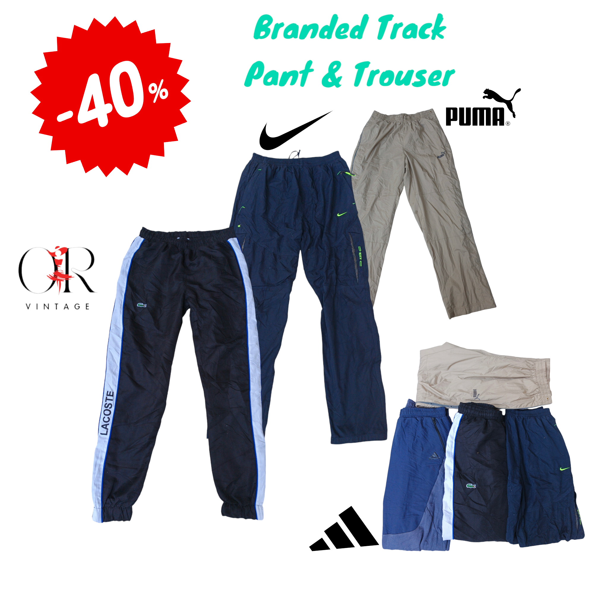 Branded Track Pants & Trousers