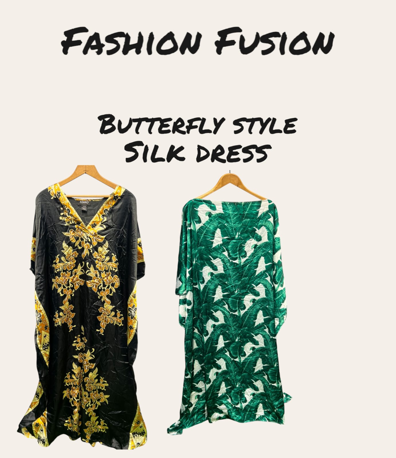 Butterfly style silk dress (FF-275)