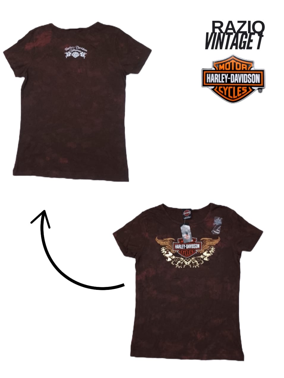 Ladies harley davidson t-shirts 20pcs