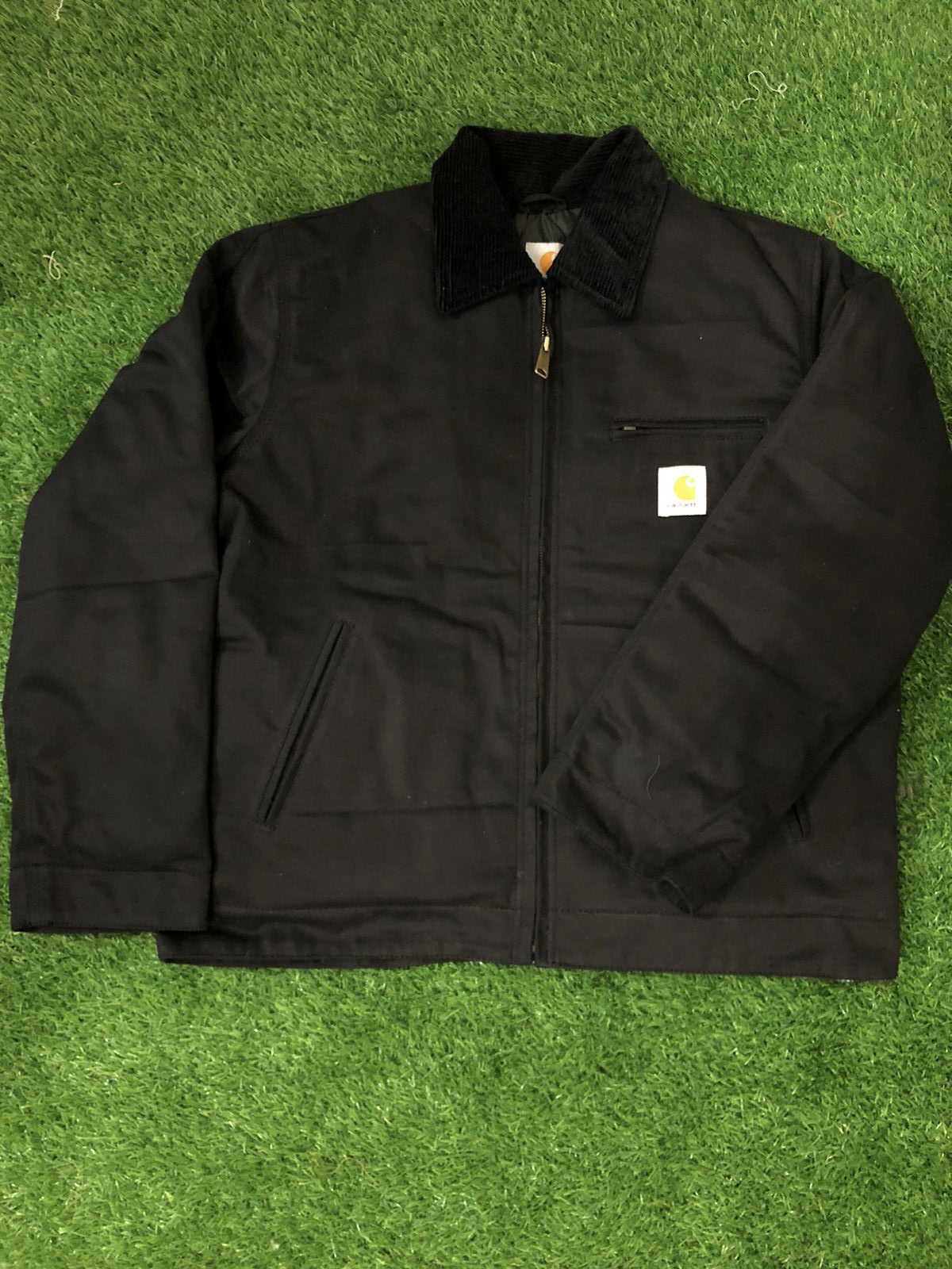 Carhartt Rework-Stil schwarze Detroit-Jacken